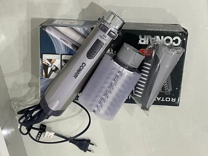 Escova Rotativa Conair Titanium - Usada somente 1x para teste