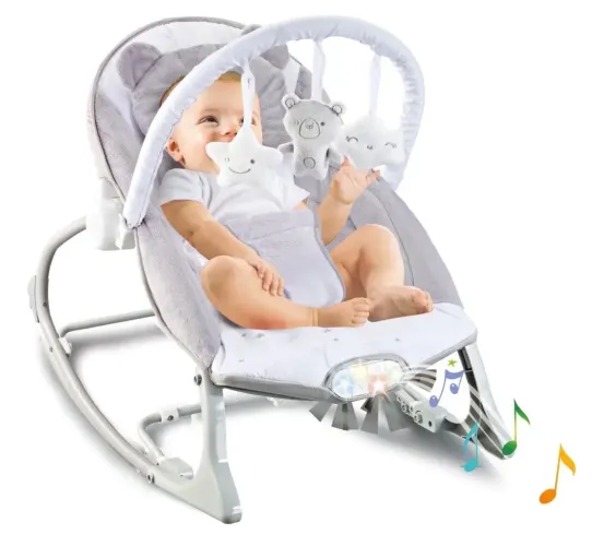 Cadeira de descanso musical para bebê 