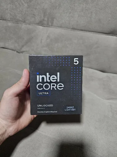 Processador Intel Core Ultra 5 245KF 14 Núcleos 5.2GHz LGA1851 DDR5 PCIe 5.0 Novo