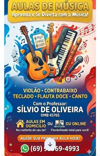 Aulas de música