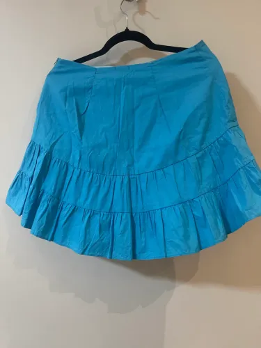 Saia linge azul - tamanho G