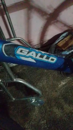 Bicicleta galo toda de alumínio original