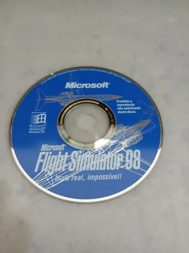 CD Rom jogo FLIGHT SIMULATOR 98