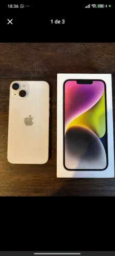 iPhone 14 branco 128gb