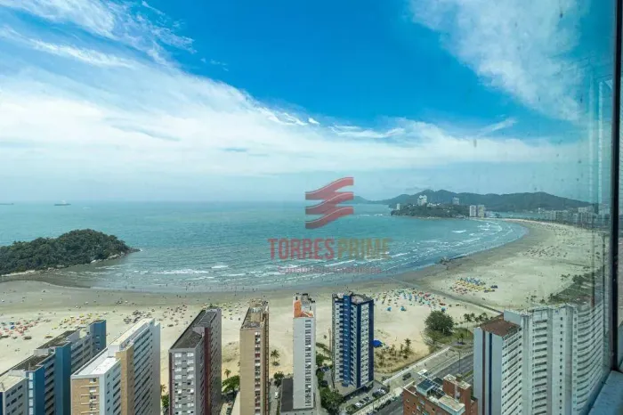 Cobertura Duplex com 4 dormitórios à venda, 257 m² por R$ 2.500.000 - José Menino - Santos