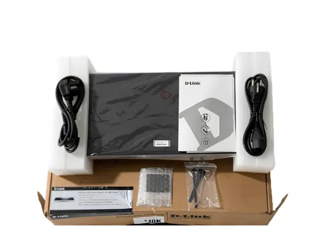 Switch DXS-1210-10TS - 8 Portas 10Gbps + 2P SFP+ D-Link (Completo na Caixa)