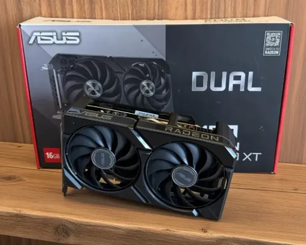 RX 9060 XT 16 GB - ASUS (NOVA GARANTIA 3 ANOS)