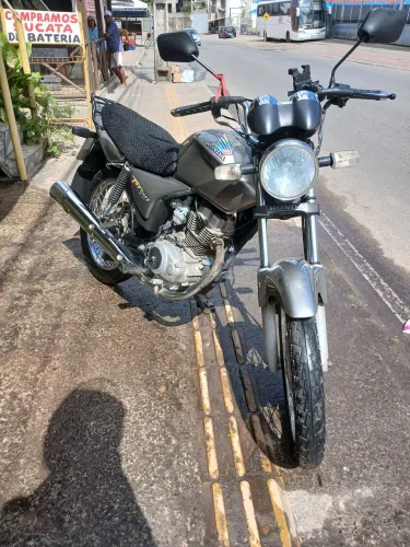 Titan 150 es 2008 prata
