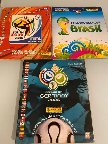 Álbuns Copa do Mundo 