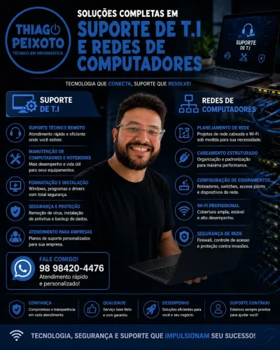 Assistência Técnica de Notebook e Desktop
