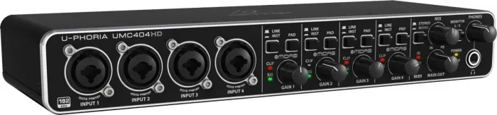Interface De Audio U-phoria Umc 404hd - Behringer + Nf Nova Nova
