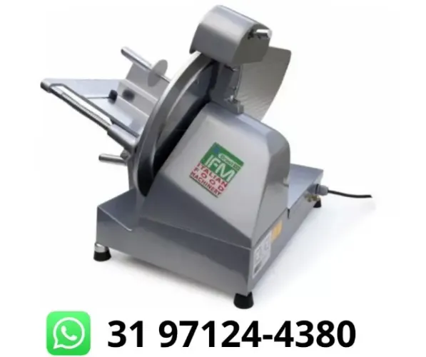 Fatiador de Frios 25CM IFM Semiautomático Inox Novo