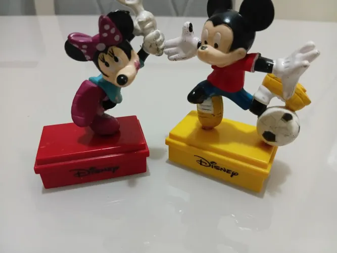 Kit miniaturas Disney Mickey e minnie