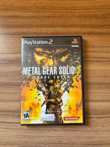 Metal Gear Solid 3 Snake Eater - Playstation 2 Americano