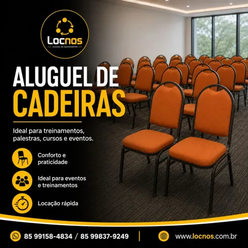 Aluguel de cadeira auditorio poltrona