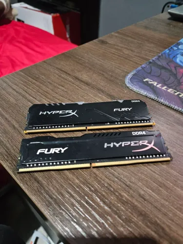 Memória ram fury ddr4 2666mhz (2x8gb)