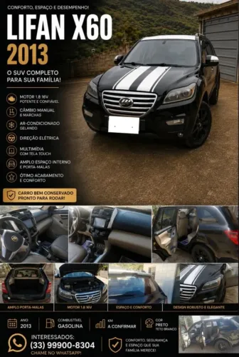 Lifan X60 1.8 16V 128cv 5P Mec. 2013