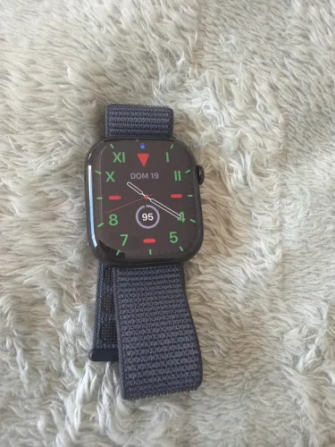 Apple Watch Series 10 GPS 46mm - Como Novo - Garantia até 15/08