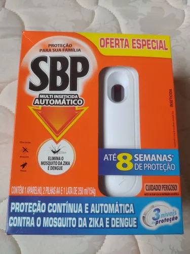 Proteção para toda a família - SBP Automático + Refil 250ml - Novo e Lacrado na Caixa