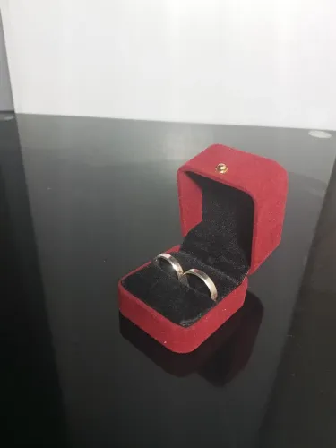 Par de Alianças BTS950 - NOVAS, NUNCA USADAS