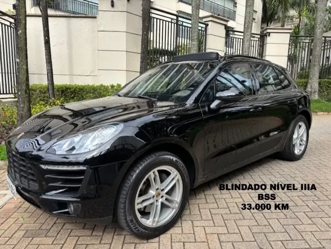Porsche Macan 2.0 Turbo 2015 - Blindada Bss - Apenas 33.000 Kms