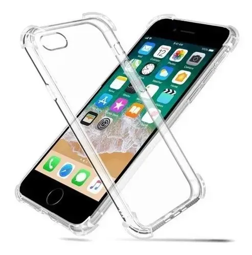 Capa iPhone 6 e 6S Anti Impacto ou Simples Transparente ou Leitosa