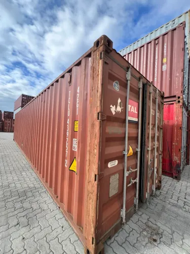 Container 40 pés Dry com 2.60 altura, muito conservado
