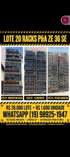 Racks industriais
