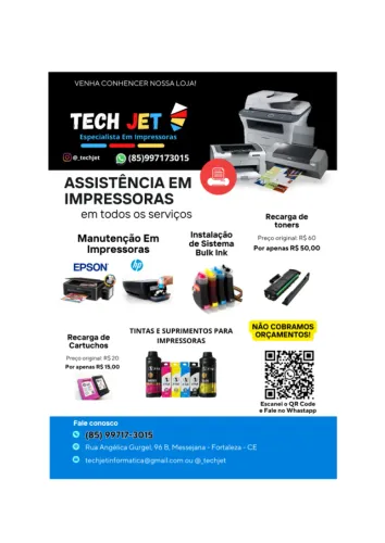 Manutenção em Impressoras