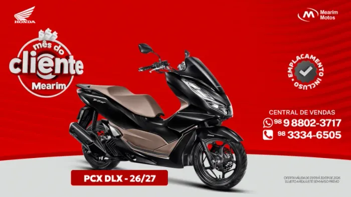PCX 160 DLX HONDA - 2026/2027
