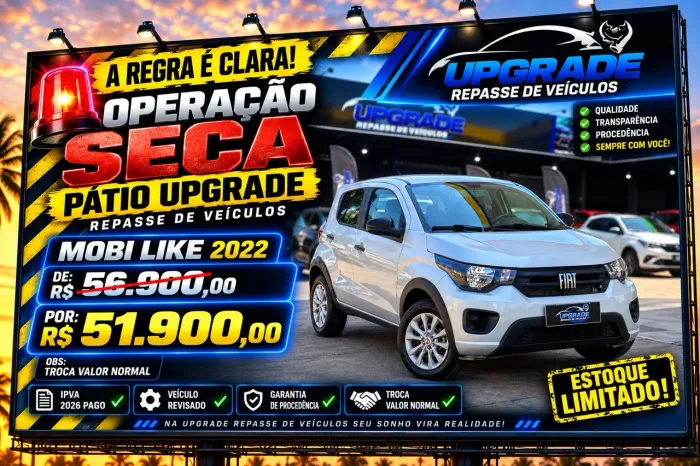 Fiat Mobi Like 1.0 Fire Flex 5P. 2022