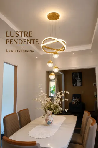 Vendo lustre pendente novo