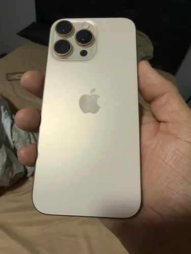 iPhone 16 Pro Max 256GB Titânio-Deserto - Impecável + Caixa Original