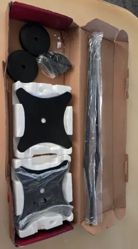 PAR DE SUPORTE PEDESTAL PARA CAIXA ACÚSTICA
