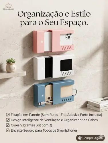 Suporte de Parede para Celular