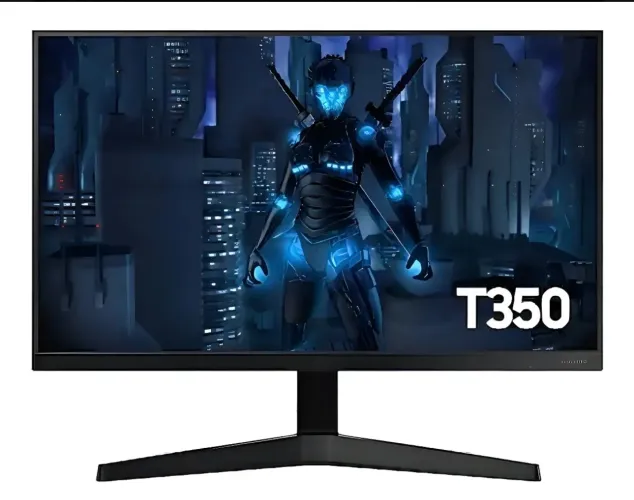 Monitor Gamer Samsung 24" FHD 75Hz HDMI VGA Freesync Preto Série T350