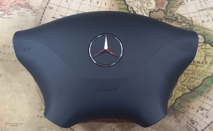 Capa Tampa Volante Airbag Sprinter 311 415 515 2013 À 2019 Preto (Usado)