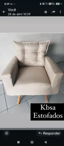 Poltronas perfeitas do jeito que vc deseja