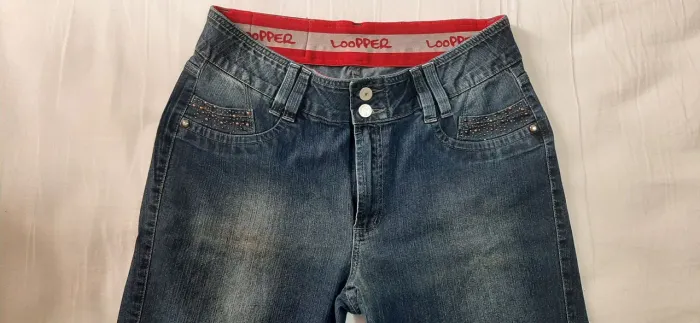 Calça jeans azul Loopper 48