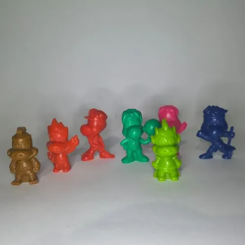 7 Miniaturas Dino Danoninho