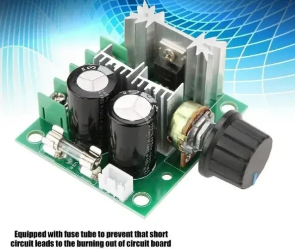 Controlador Pwm 010547 12v A 40v 10a Motor Dc Arduino Automação Robotica COD-AM350