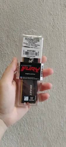 Memória Ram DDR4 8gb 3200mhz Kingston