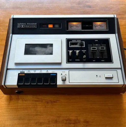 Tape Deck de Mesa (Toca Fitas K7-Cassete) National Panasonic - RS-263US