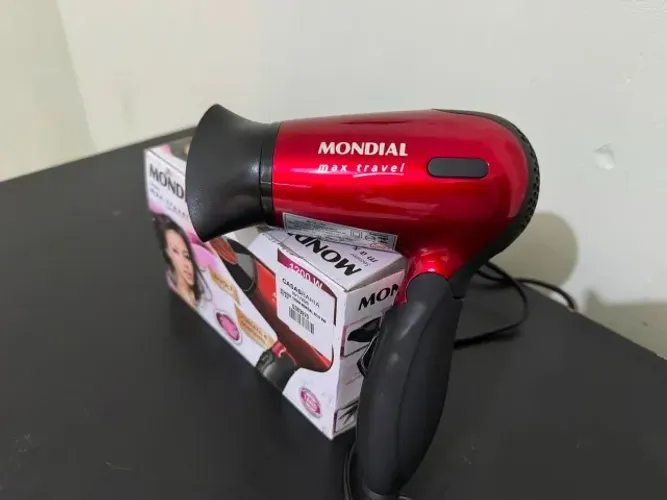 Secador de Cabelo Mondial Max Travel 1200W Bivolt