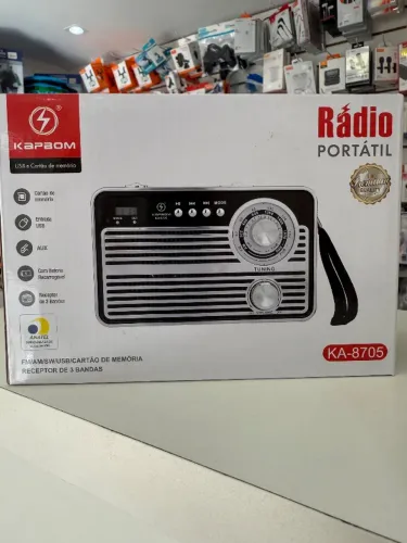 Rádio AM FM SW de ótima qualidade 