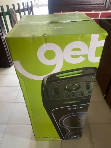 (NA CAIXA) VENDO SOM GET EVOKE 2000W RMS