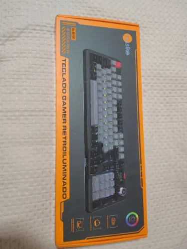 Teclado Mecânico Basike Tri mode - Novo