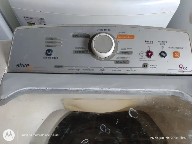 LAVADORA BRASTEMP ATIVE 9.KLS 220