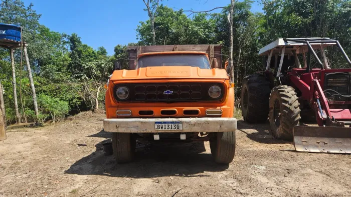 Caminhão de 70 com toda mecânica da Mercedes