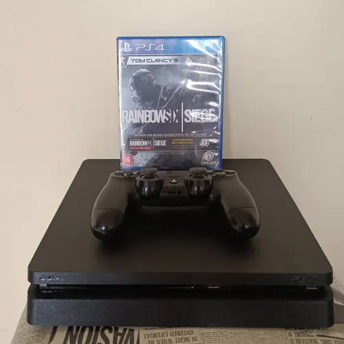 PS4 Slim 1tb + Rainbow Six Siege